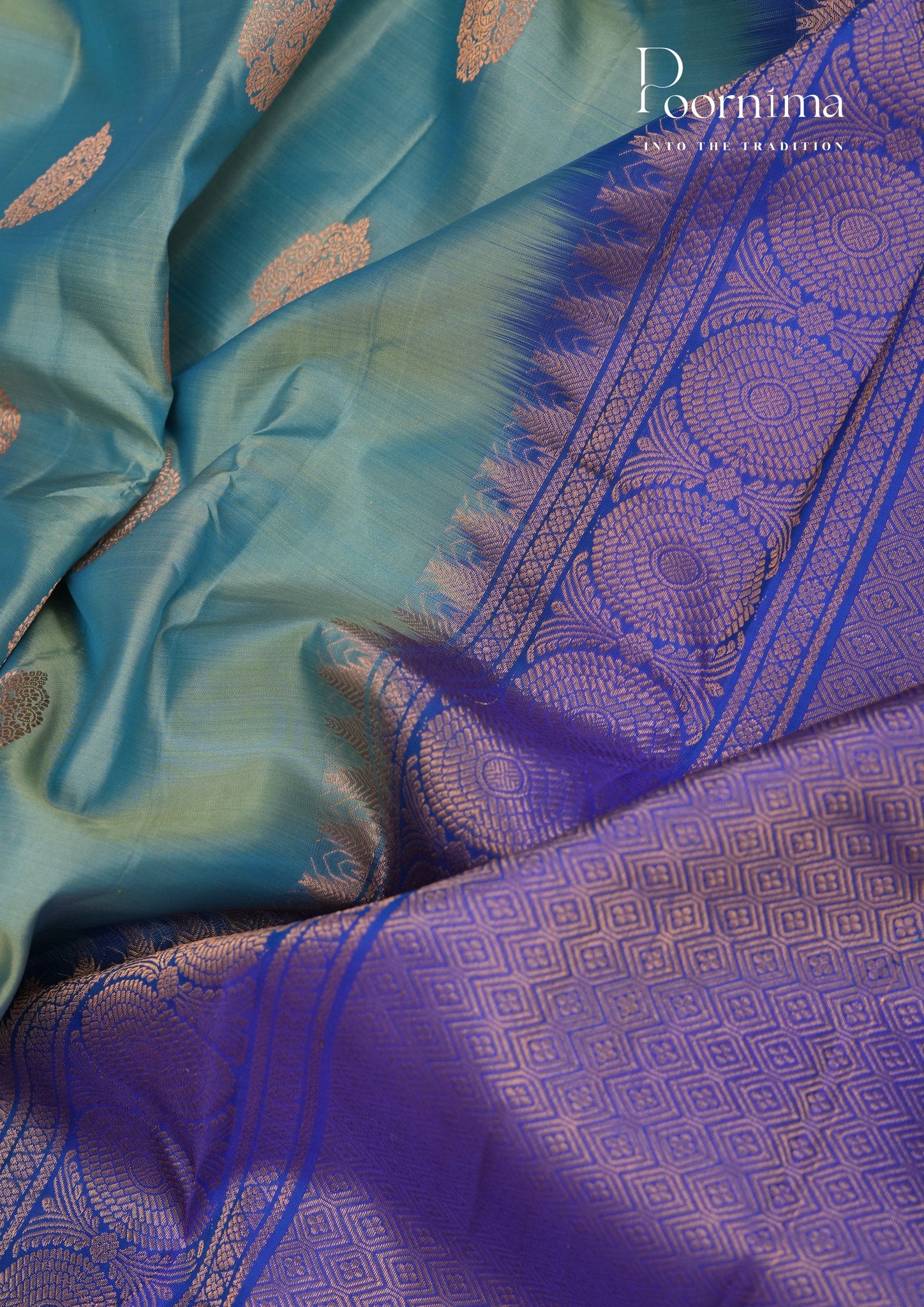 PURE VINATGE KANCHI PATTU SAREE - KADHAMBARI SILKS
