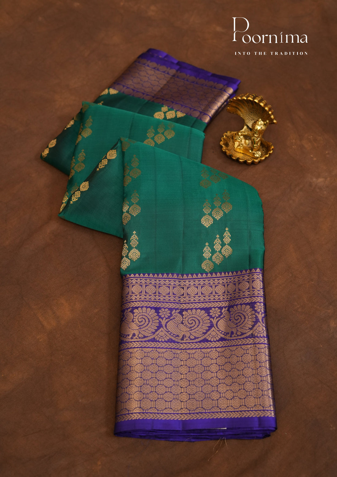 PURE VINATGE KANCHI PATTU SAREE - KADHAMBARI SILKS
