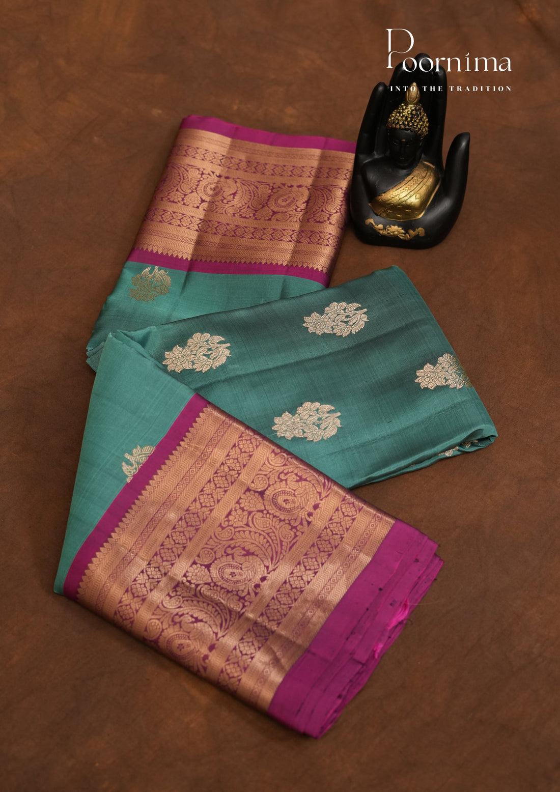 PURE VINATGE KANCHI PATTU SAREE - KADHAMBARI SILKS