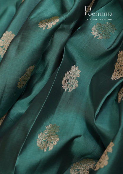 PURE VINATGE KANCHI PATTU SAREE - KADHAMBARI SILKS