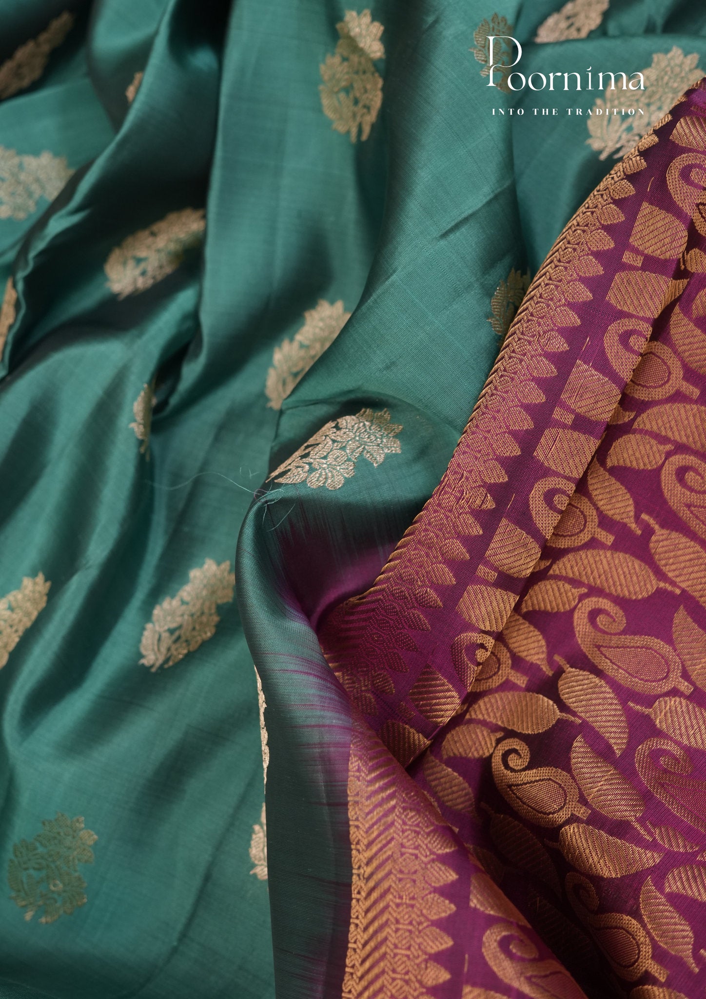 PURE VINATGE KANCHI PATTU SAREE - KADHAMBARI SILKS