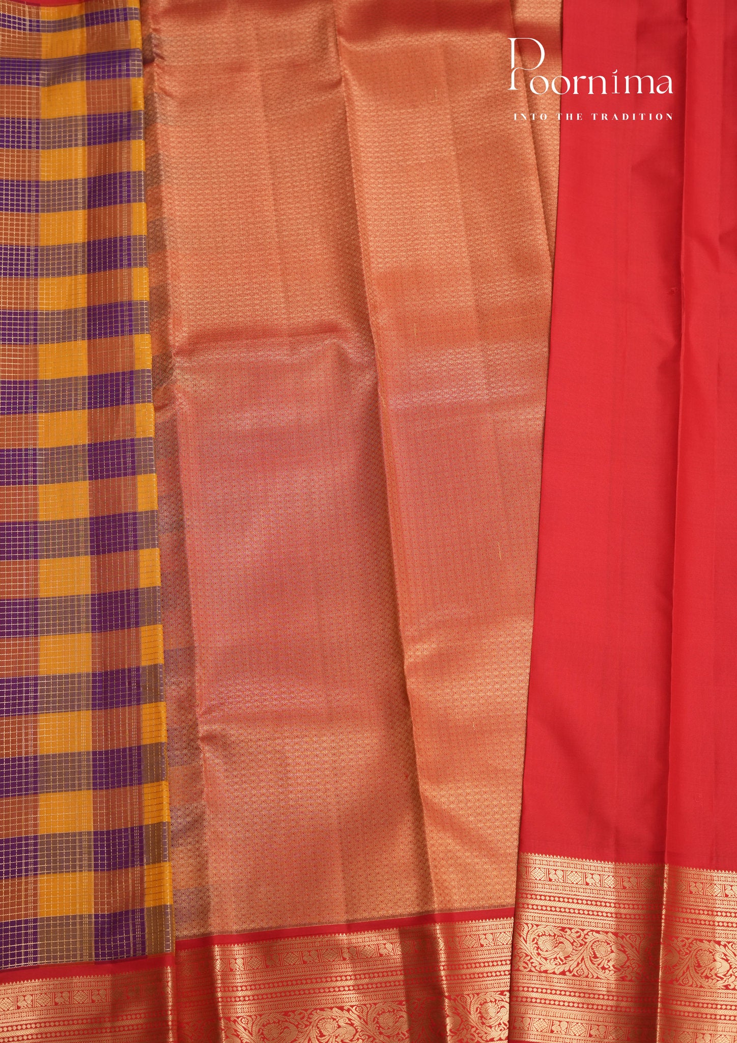PURE VINATGE KANCHI PATTU SAREE - KADHAMBARI SILKS