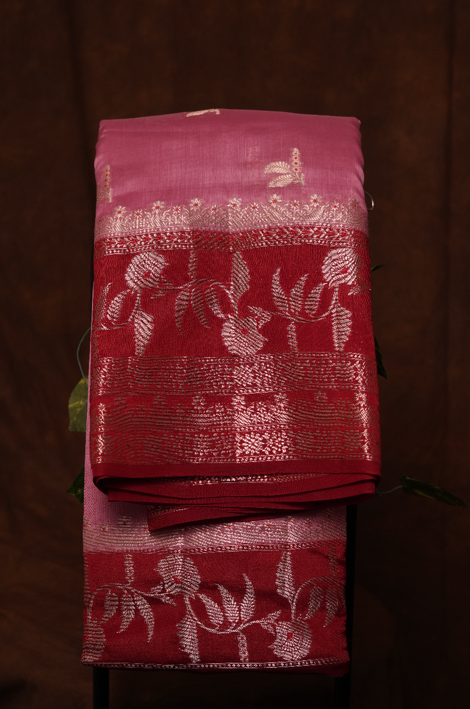 PURE MANGO SILK HANDLOOM SAREE