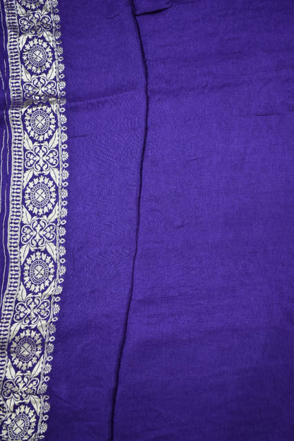 PINK &amp; BLUE- MONA SILK SAREE