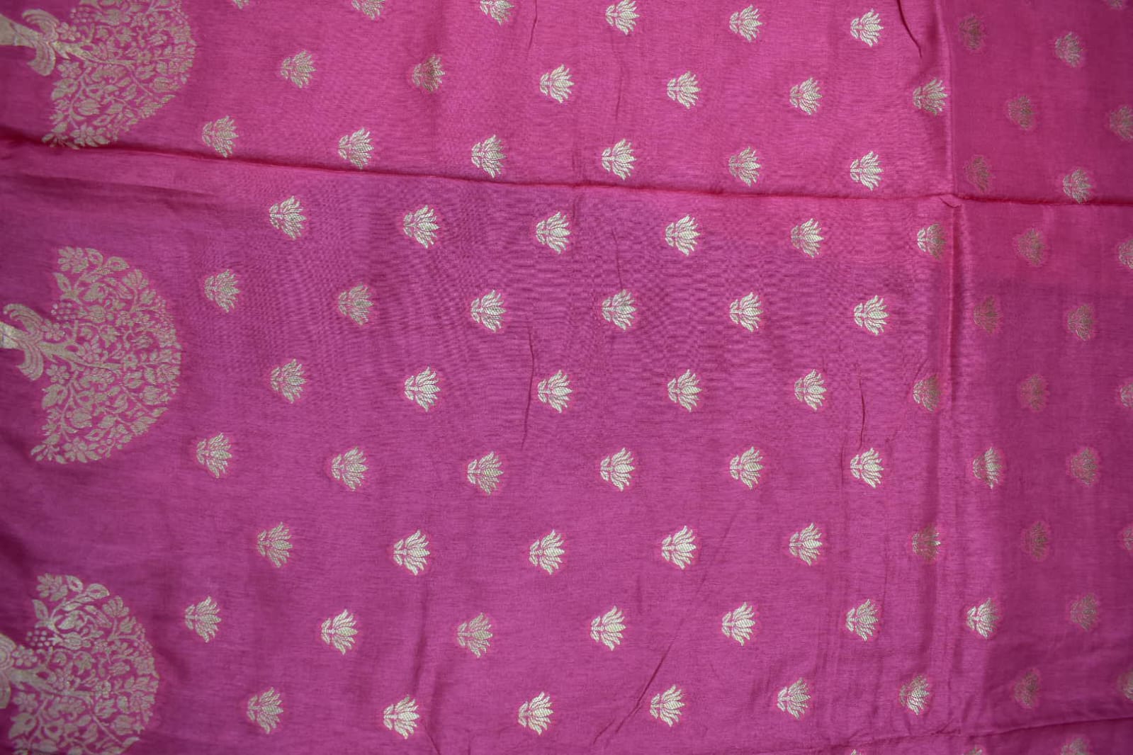 LIGHT PURPLE&amp; MAROON- MONA SILK SAREE