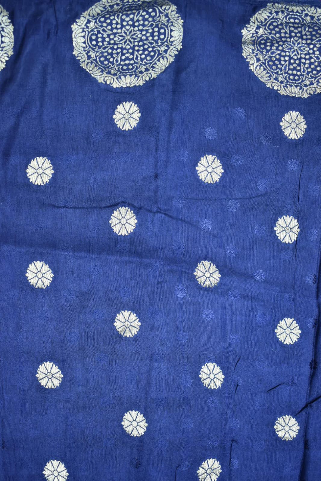 BLUE&amp; PINK- MONA SILK SAREE
