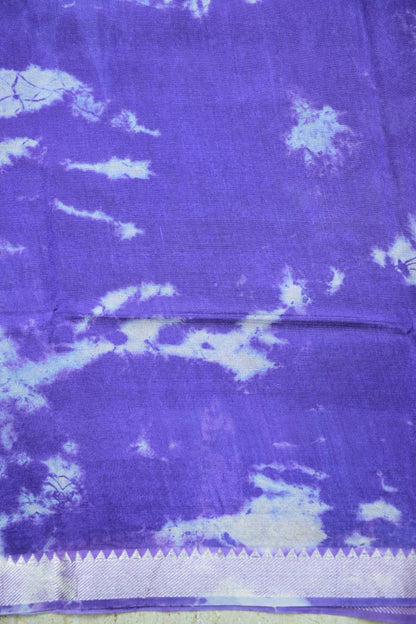 VIOLET- MANGALAGIRI SHIBORI SAREE