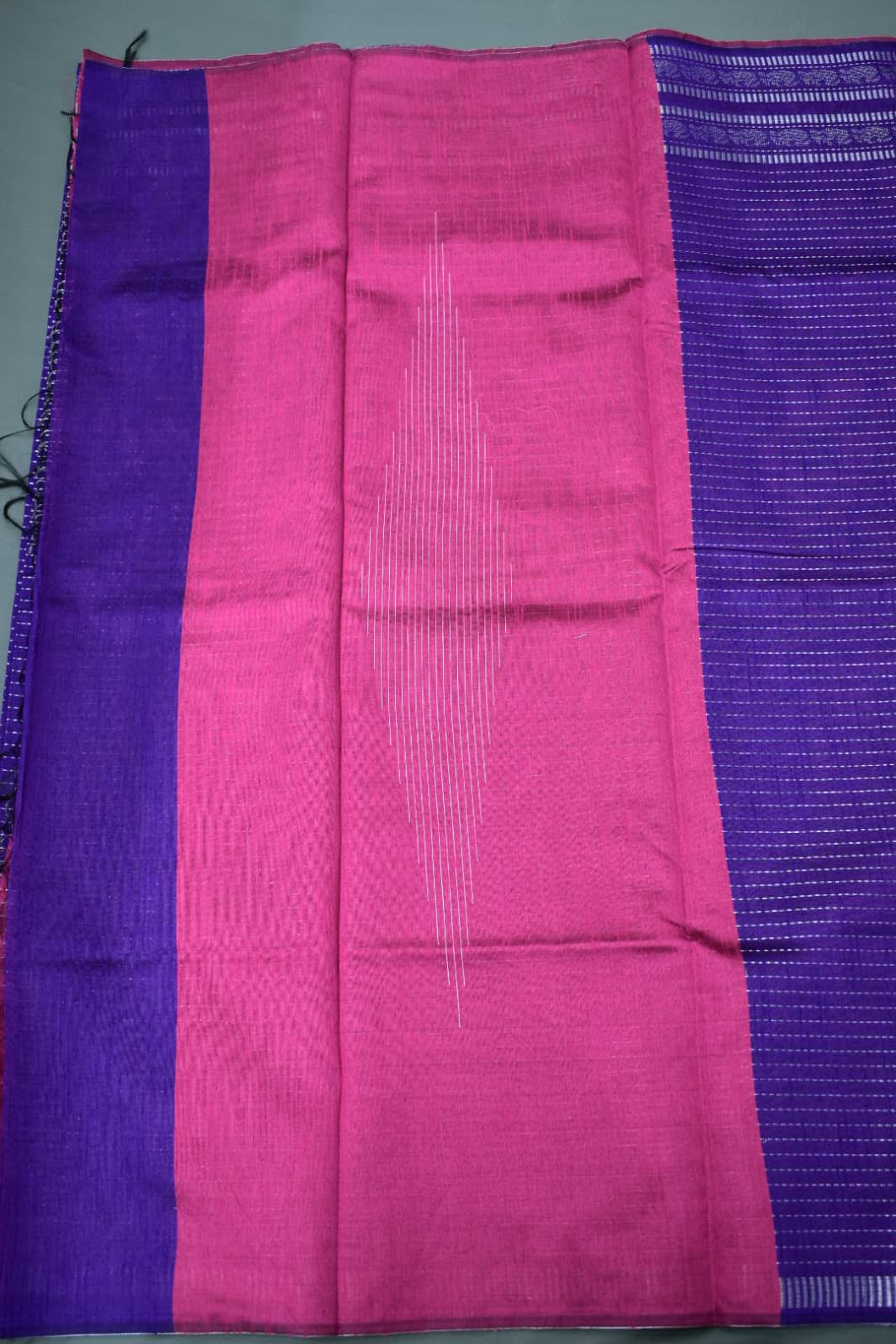 PURPLE- DUPIYANA FANCY SAREE