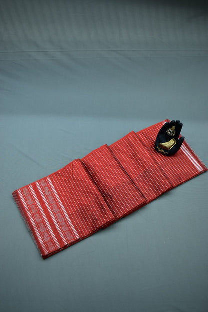 DUPIYANA FANCY SAREE- STRAWBERRY