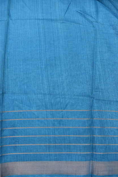 YELLOW- KALAMKARI PRINT CHANDERI SAREE
