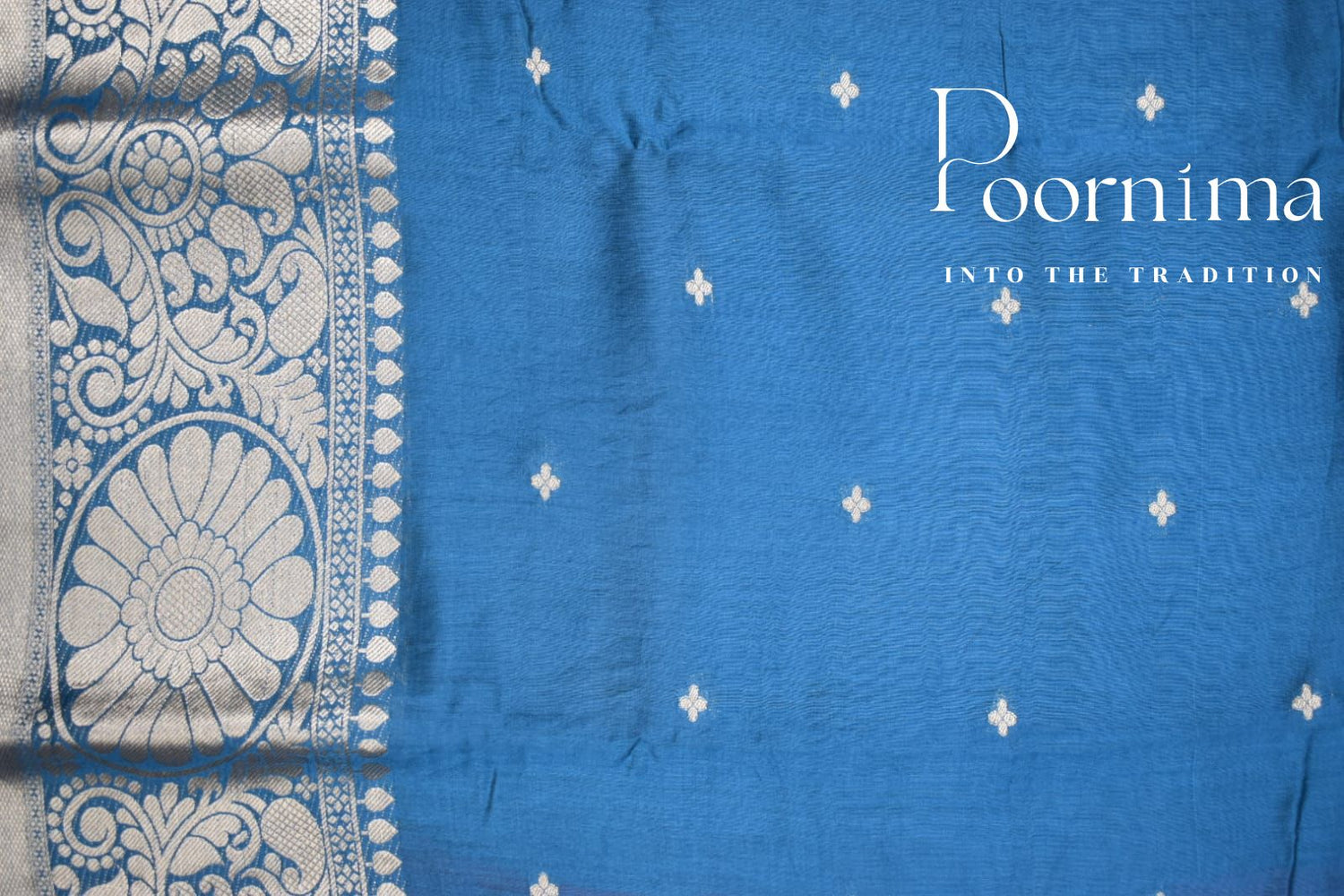 PEACOCK- FANCY SAREE WITH BLOUSE PIECE