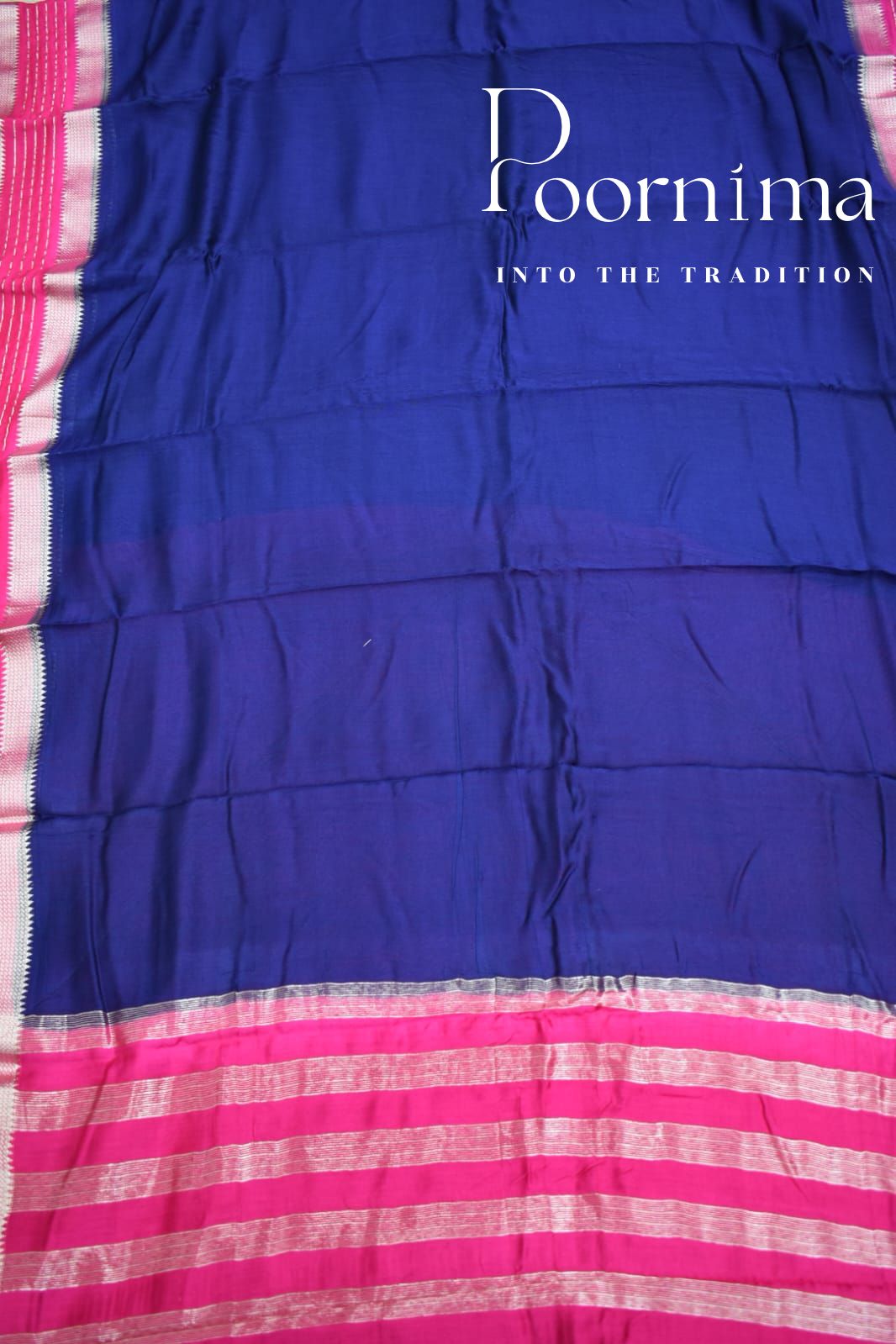 PUEPLE- FANCY SAREE WITH BLOUSE PIECE