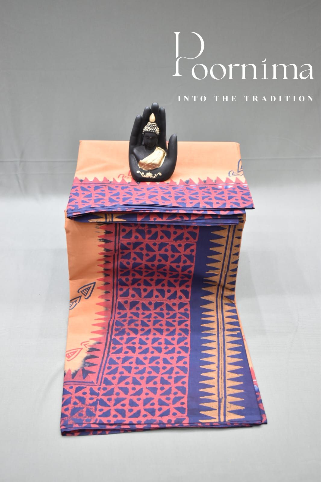 CHINNAMON BROWN- PMR COTTON SAREE
