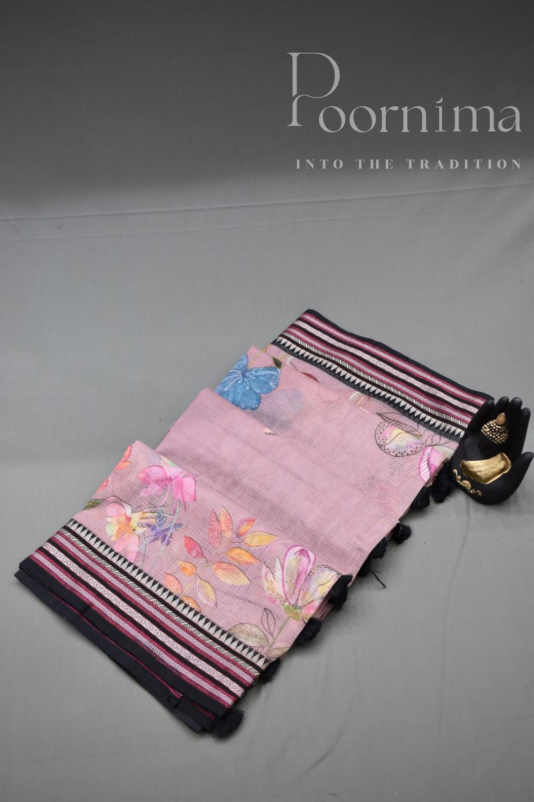 ONION PINK-KOTA VIDARBHA  BORDER SAREES