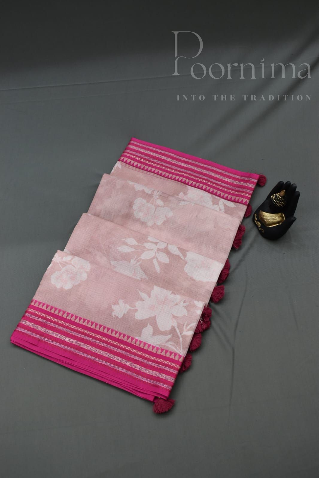 ONION PINK- KOTA VIDARBHA BORDER SAREE