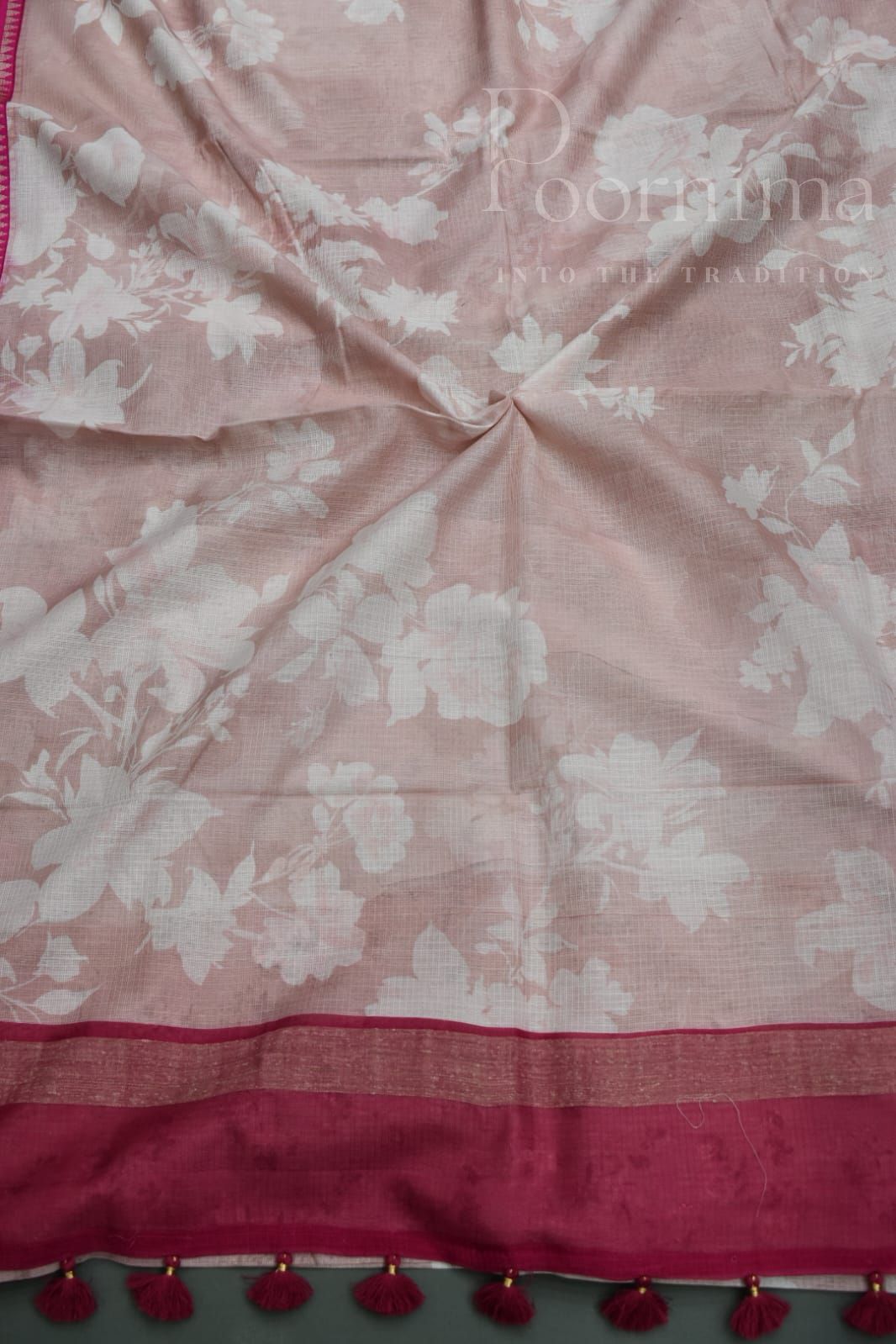 ONION PINK- KOTA VIDARBHA BORDER SAREE