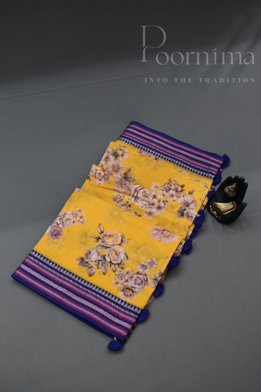 YELLOW- KOTA VIDARBHA BORDER SAREE