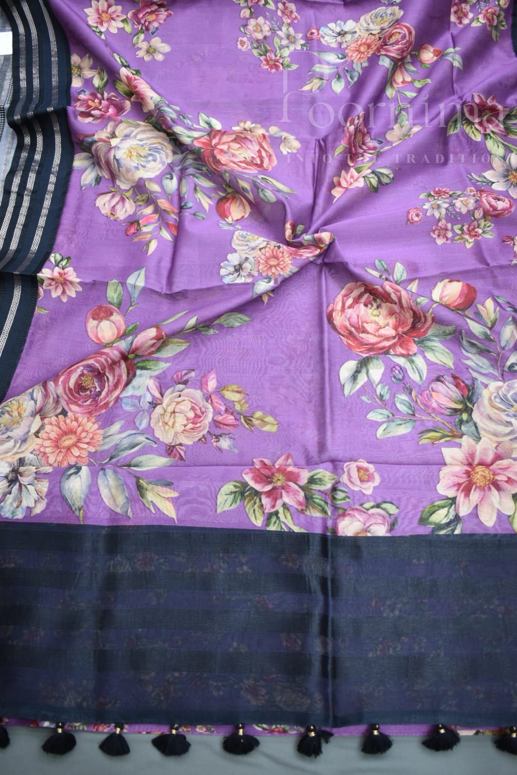 LIGHT PURPLE- KOTA VIDARBHA BORDER SAREE