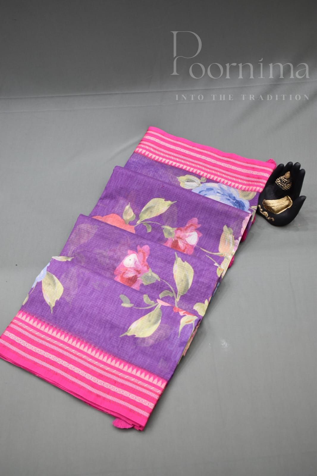 PURPLE- KOTA VIDARBHA BORDER SAREE