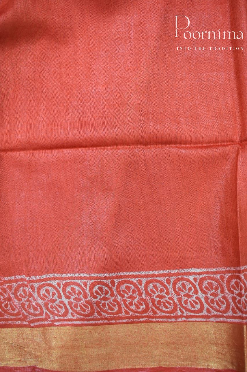 PISTA GREEN-COTTON SILK SAREE