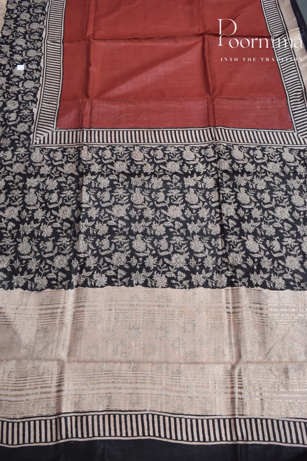 LIGHT ORANGE- COTTON SILK SAREE