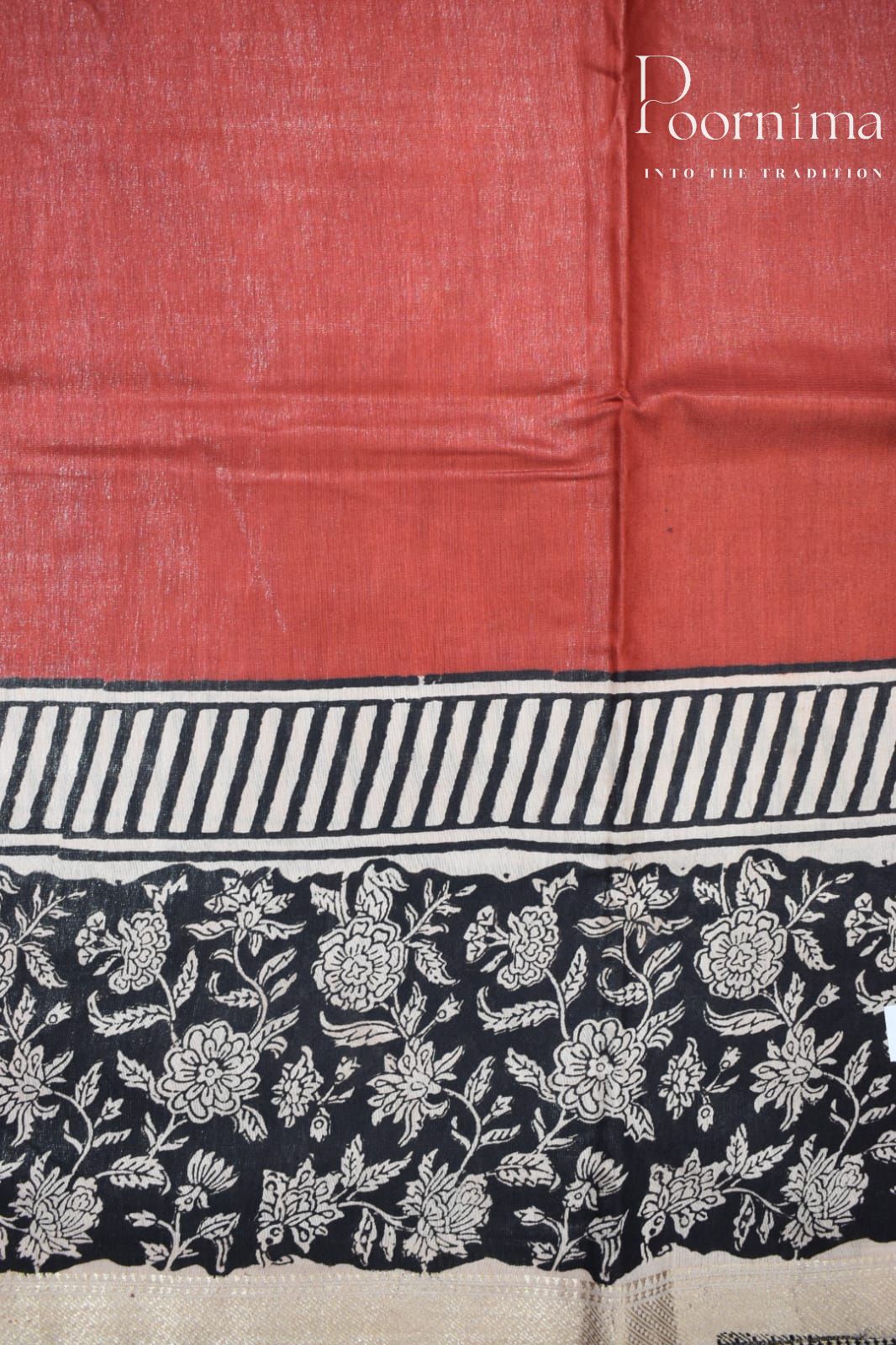 LIGHT ORANGE- COTTON SILK SAREE
