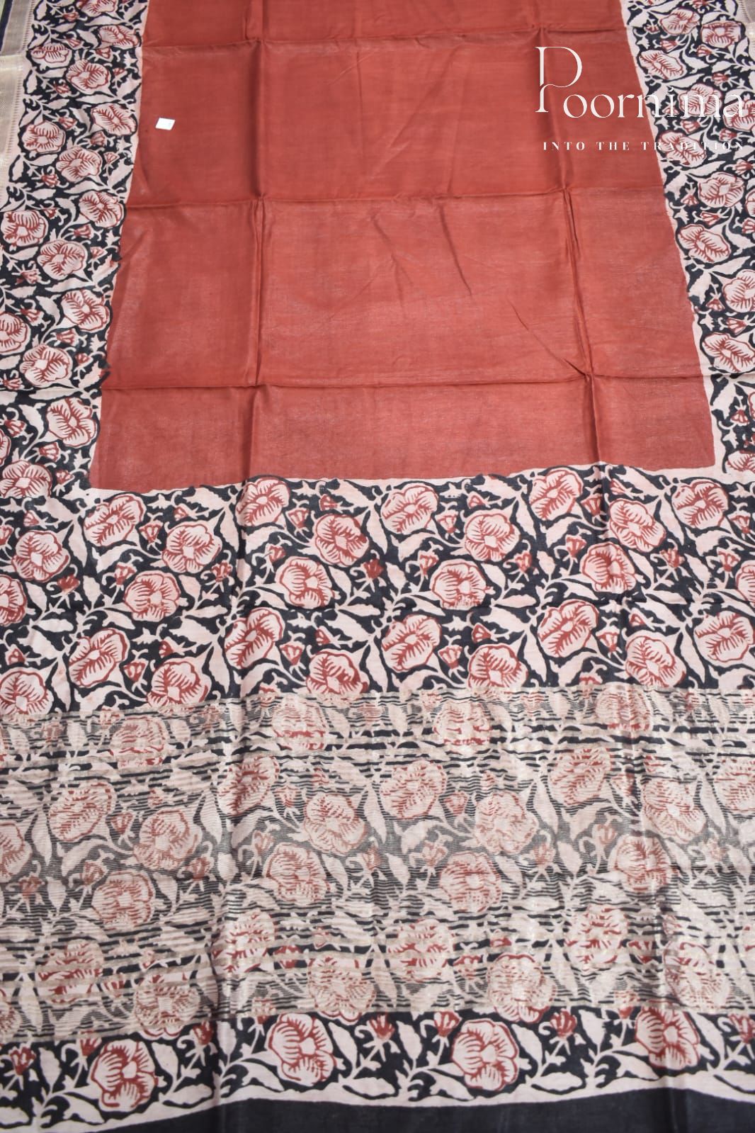 MAROON- COTTON SILK SAREE