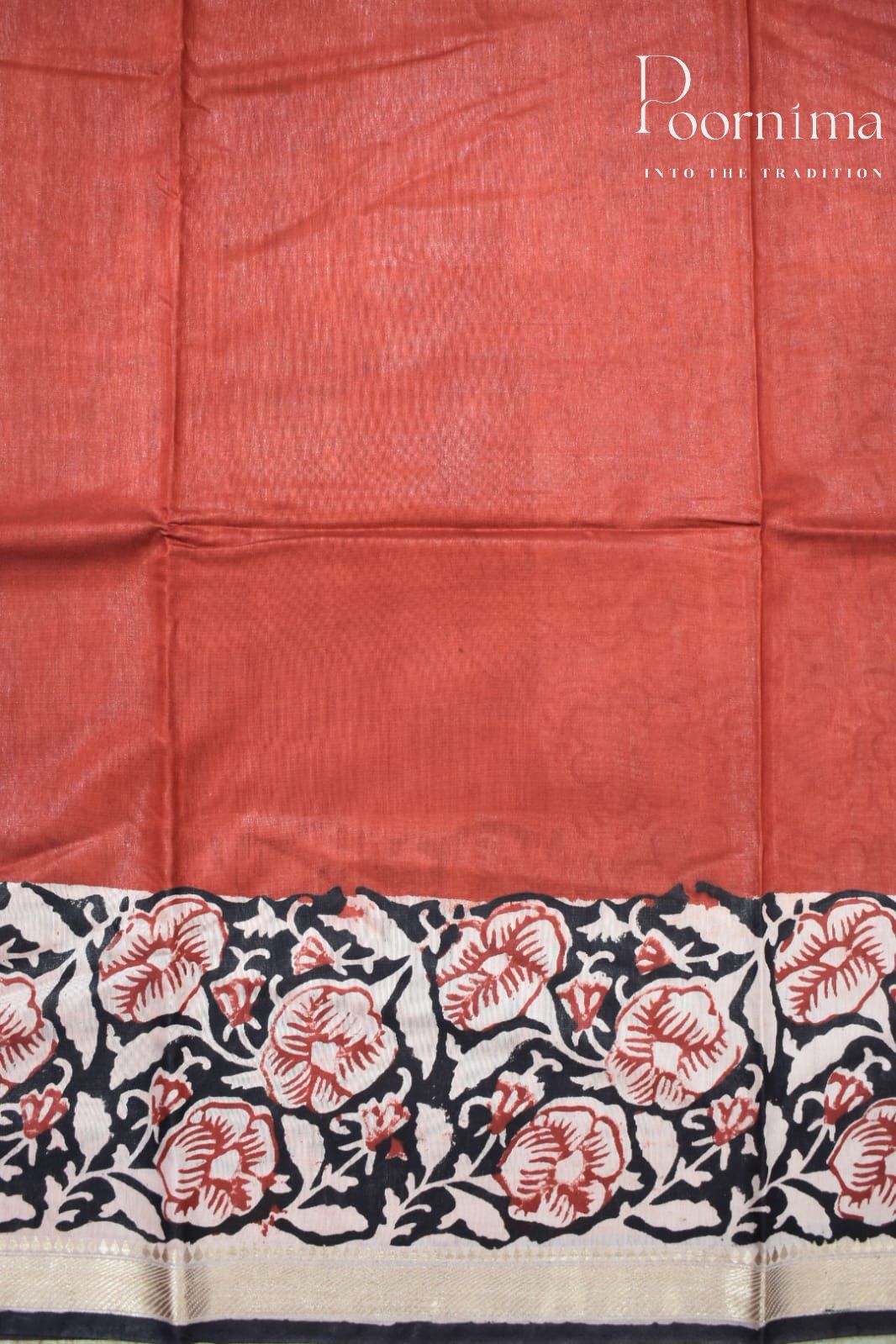 MAROON- COTTON SILK SAREE