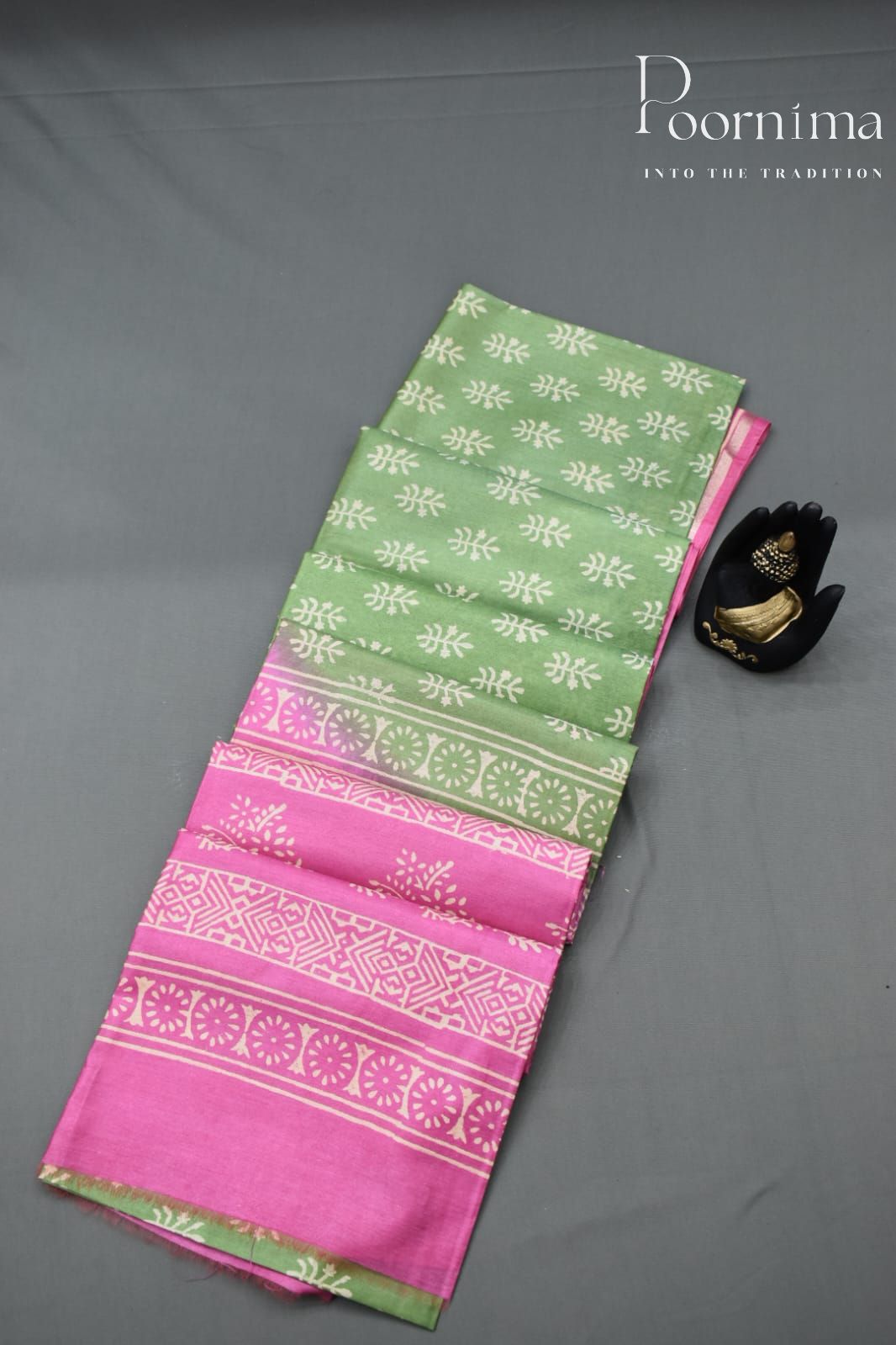 MINT GREEN- COTTON SILK SAREE