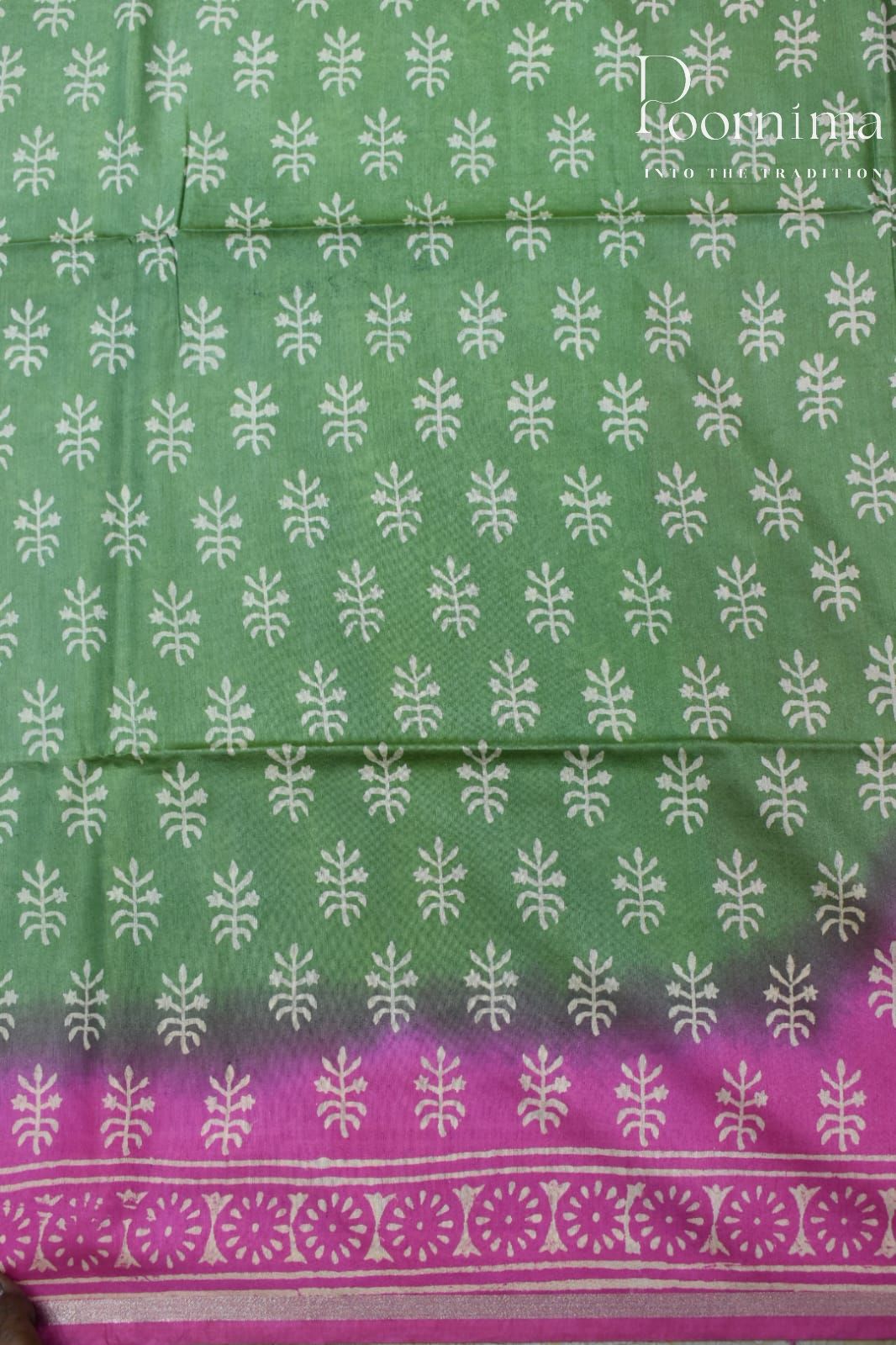 MINT GREEN- COTTON SILK SAREE