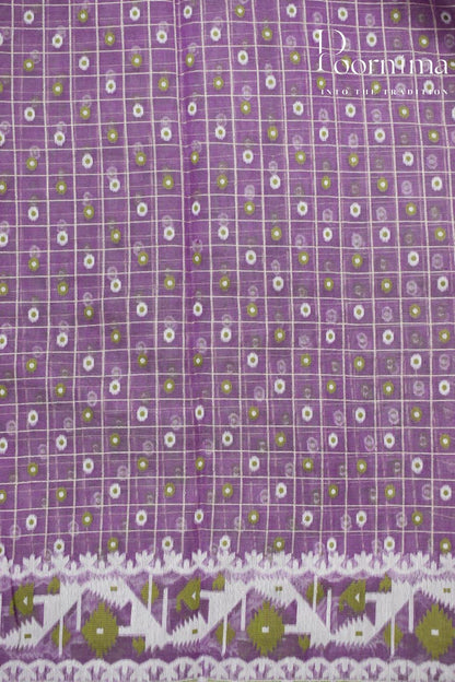 LIGHT VIOLET- JAMDANI SAREE