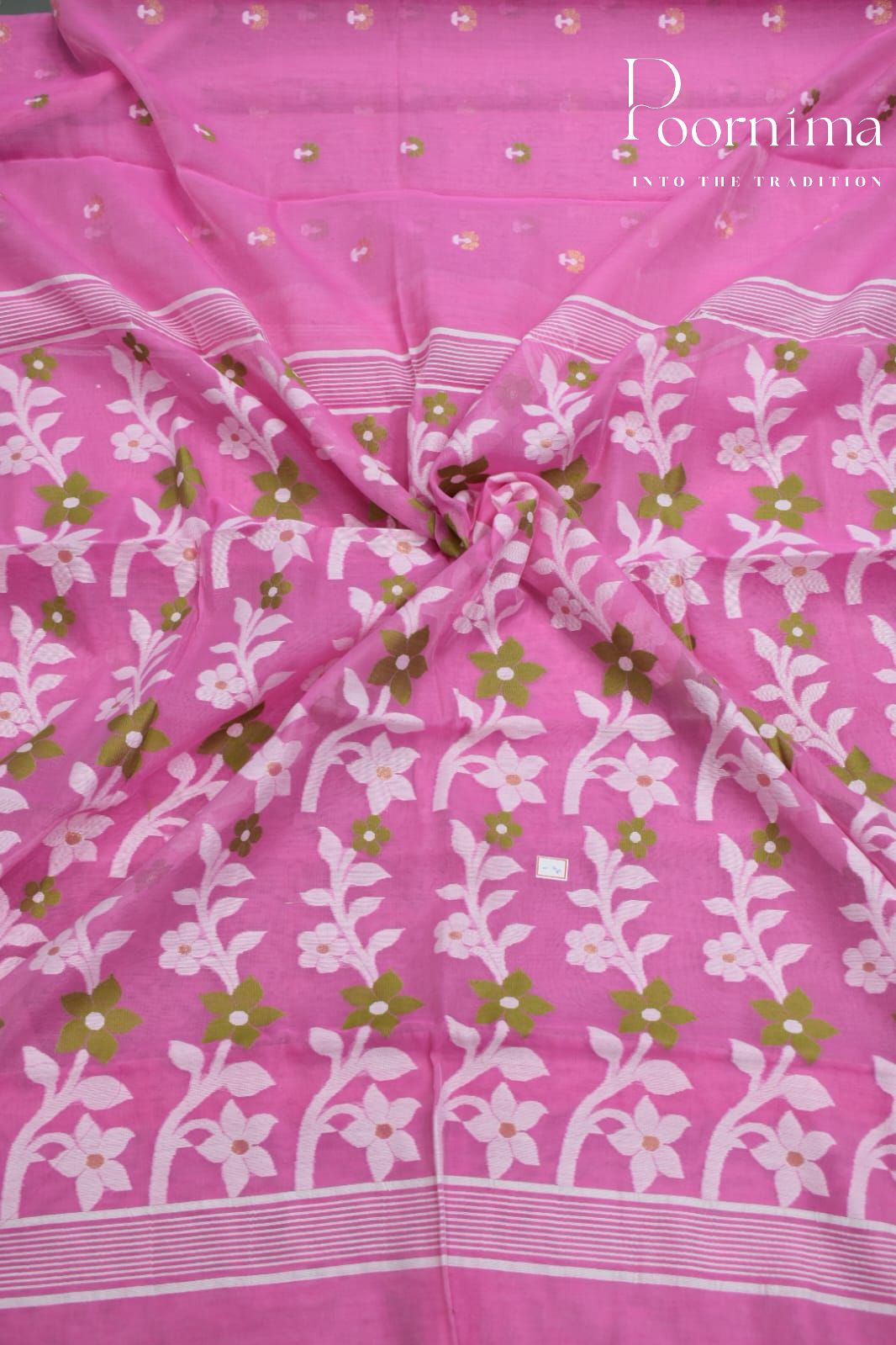 PINK- JAMDANI SAREE