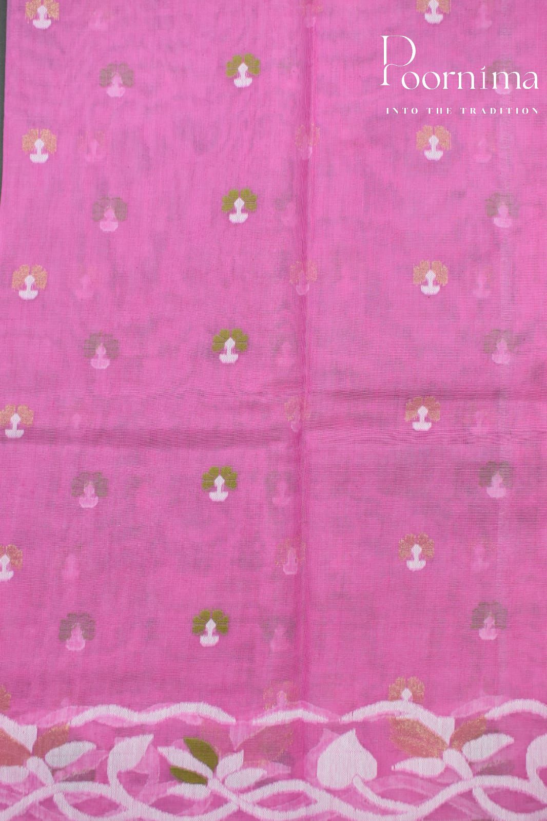 PINK- JAMDANI SAREE