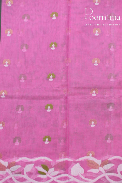 PINK- JAMDANI SAREE