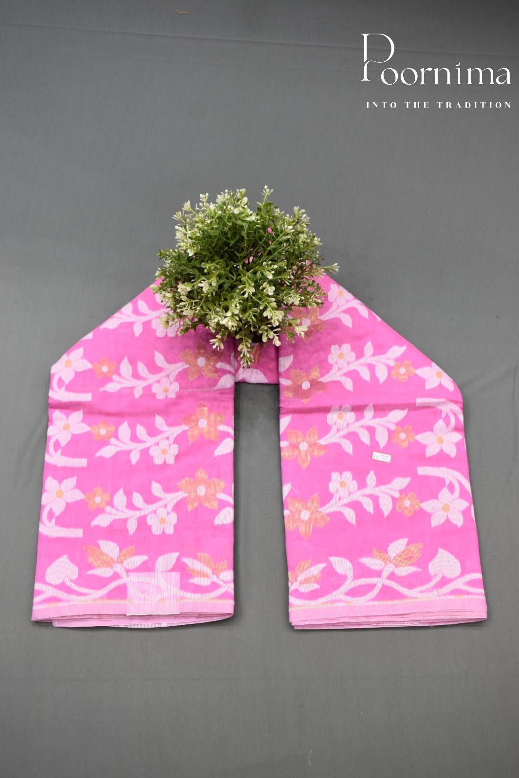 PINK- JAMDANI SAREE