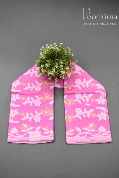 PINK- JAMDANI SAREE