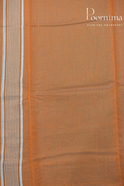 ORANGE- JAMDANI SAREE