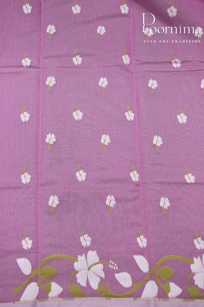 PINK- JAMDANI SAREE
