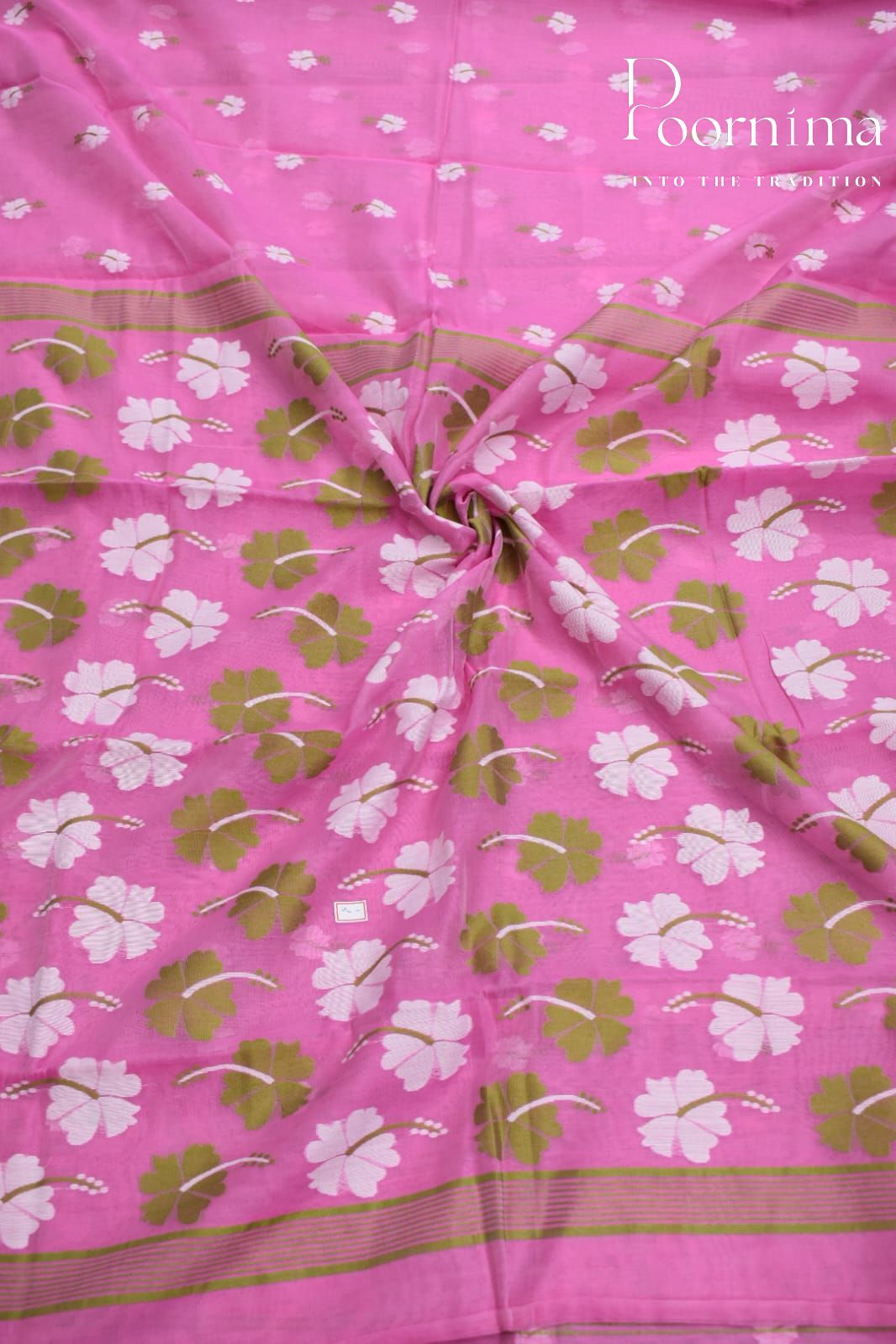 PINK- JAMDANI SAREE