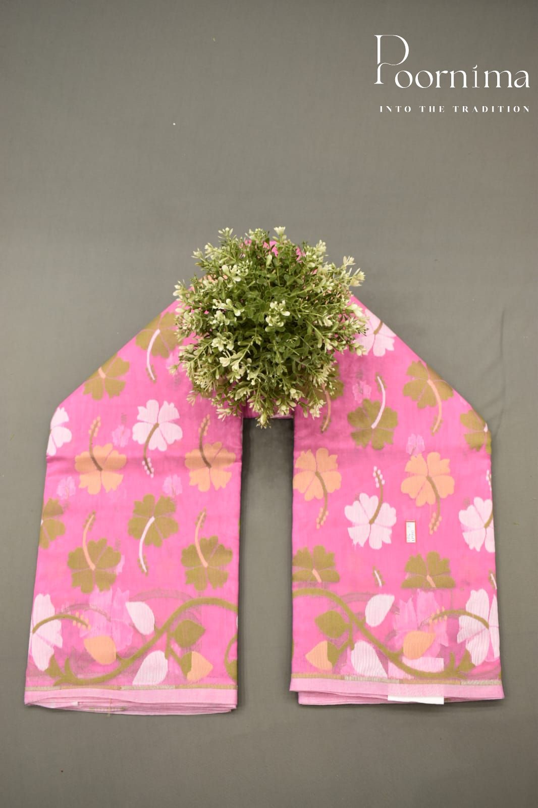 PINK- JAMDANI SAREE