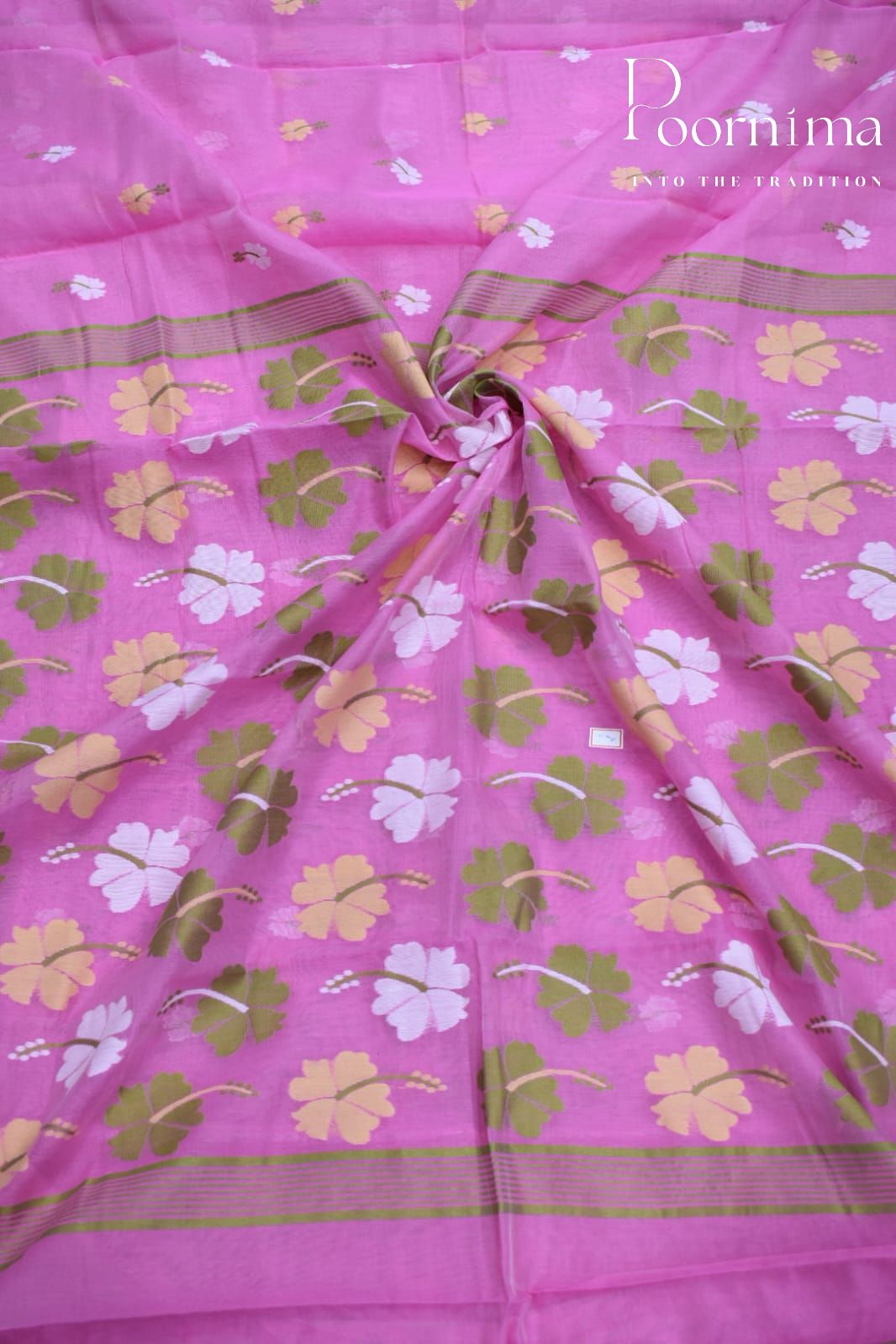 PINK- JAMDANI SAREE
