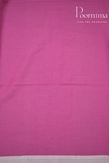 PINK- PURE JAMDANI SAREE