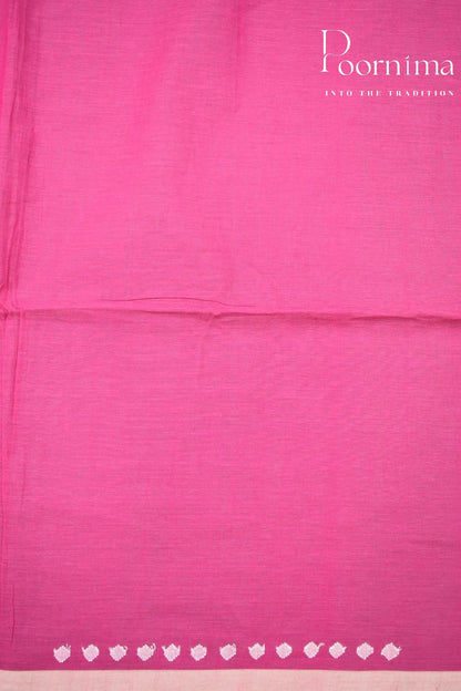 PINK- PURE JAMDANI SAREE