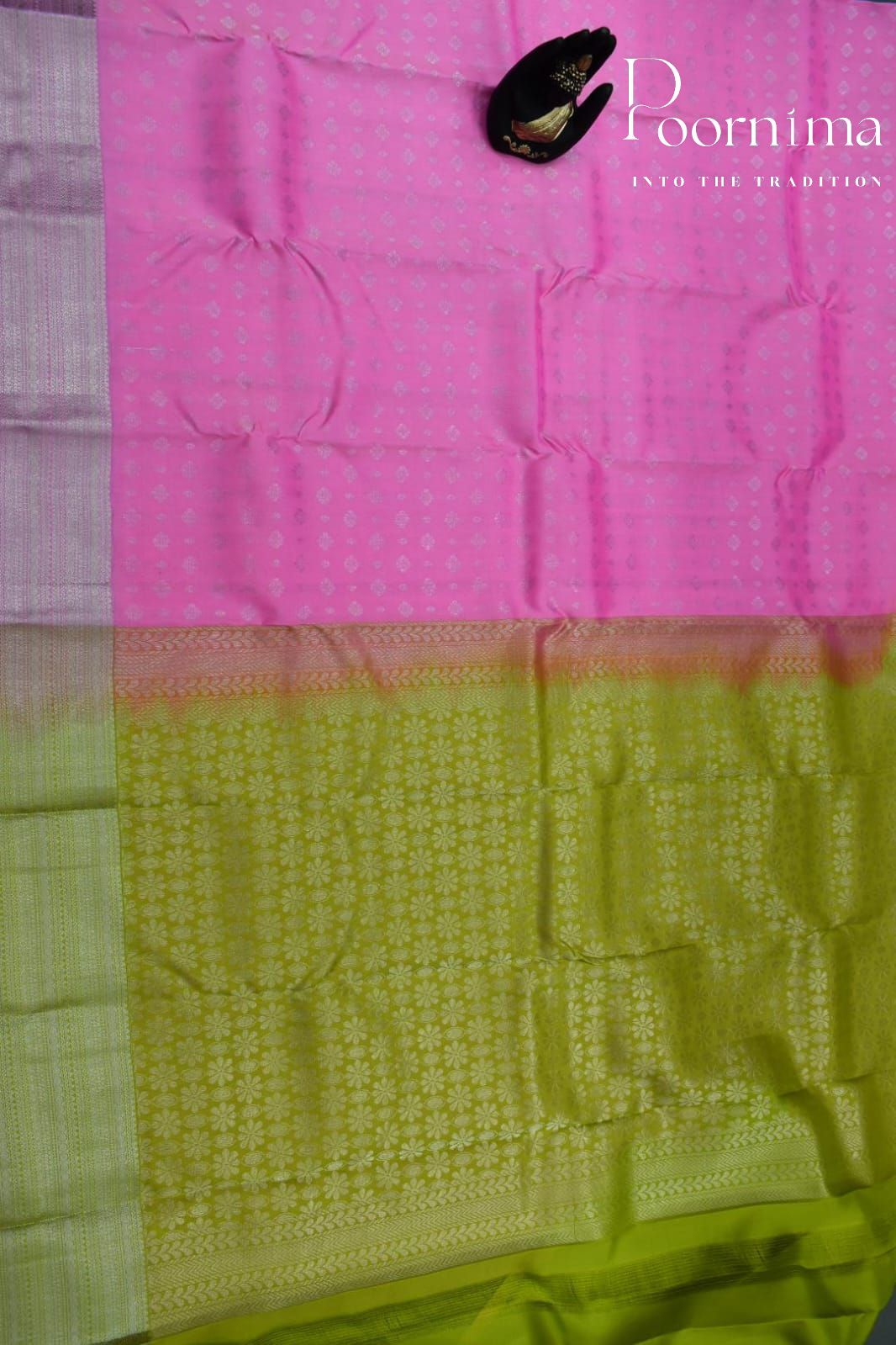 LIGHT PINK- PURE KANJEEVARAM ARNI SILK SAREE