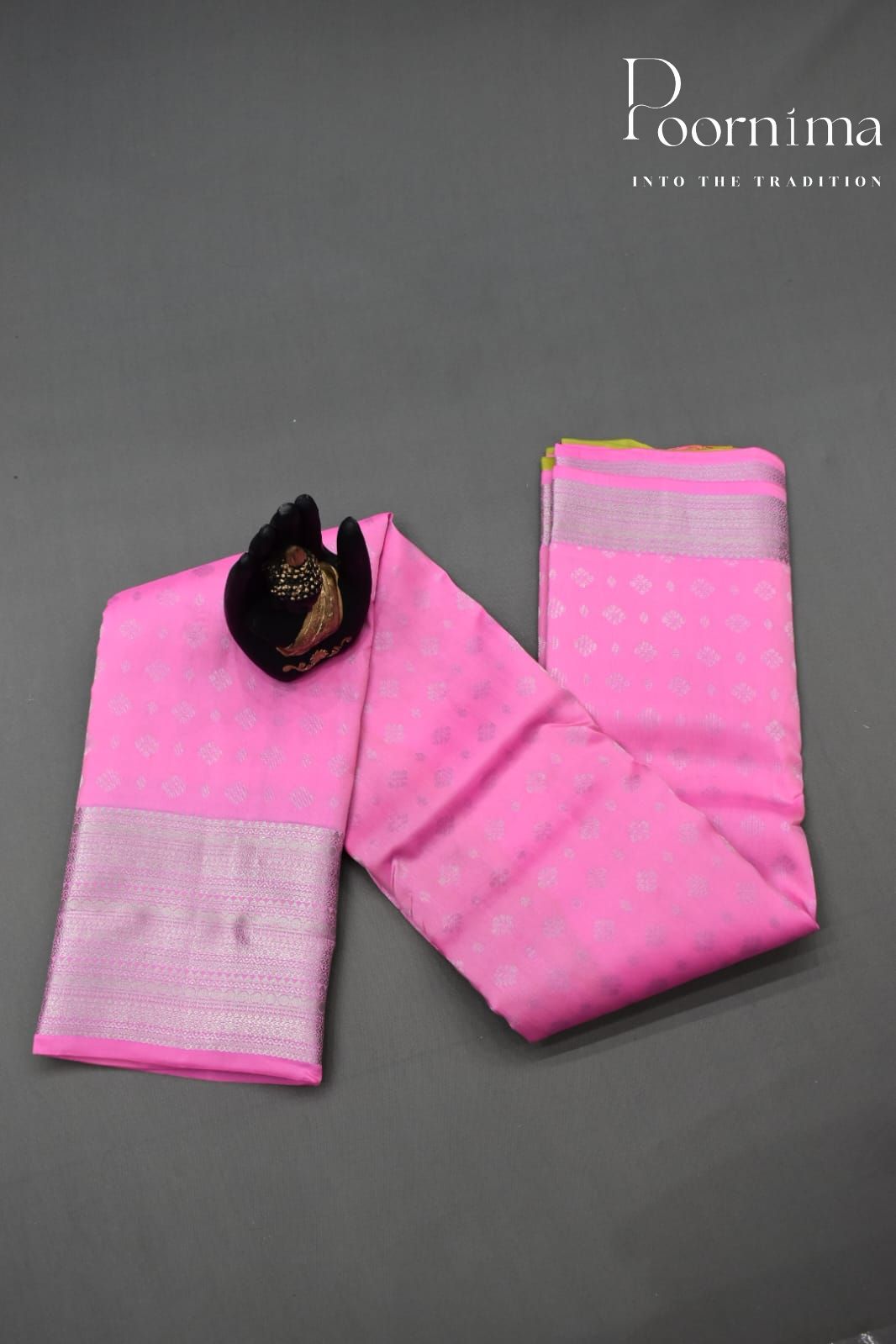 LIGHT PINK- PURE KANJEEVARAM ARNI SILK SAREE