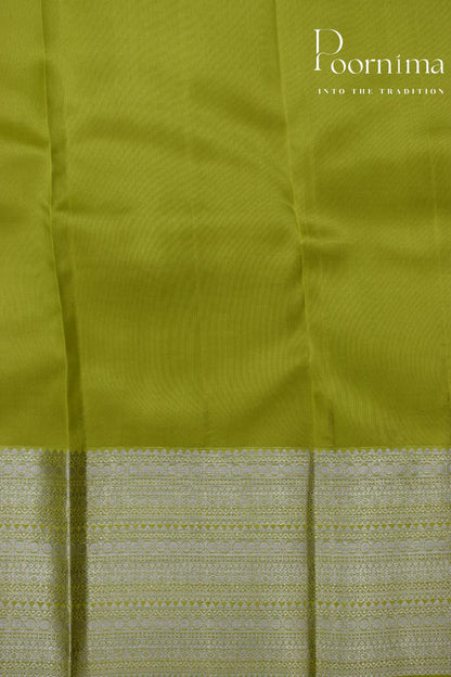 NAVY BLUE- PURE KANJEEVARAM ORNI SILK SAREE