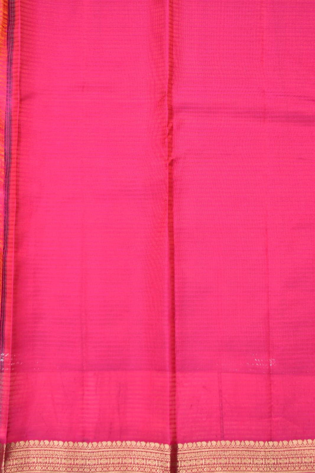ORANGE- PURE KANJEEVARAM ORNI SILK SAREE