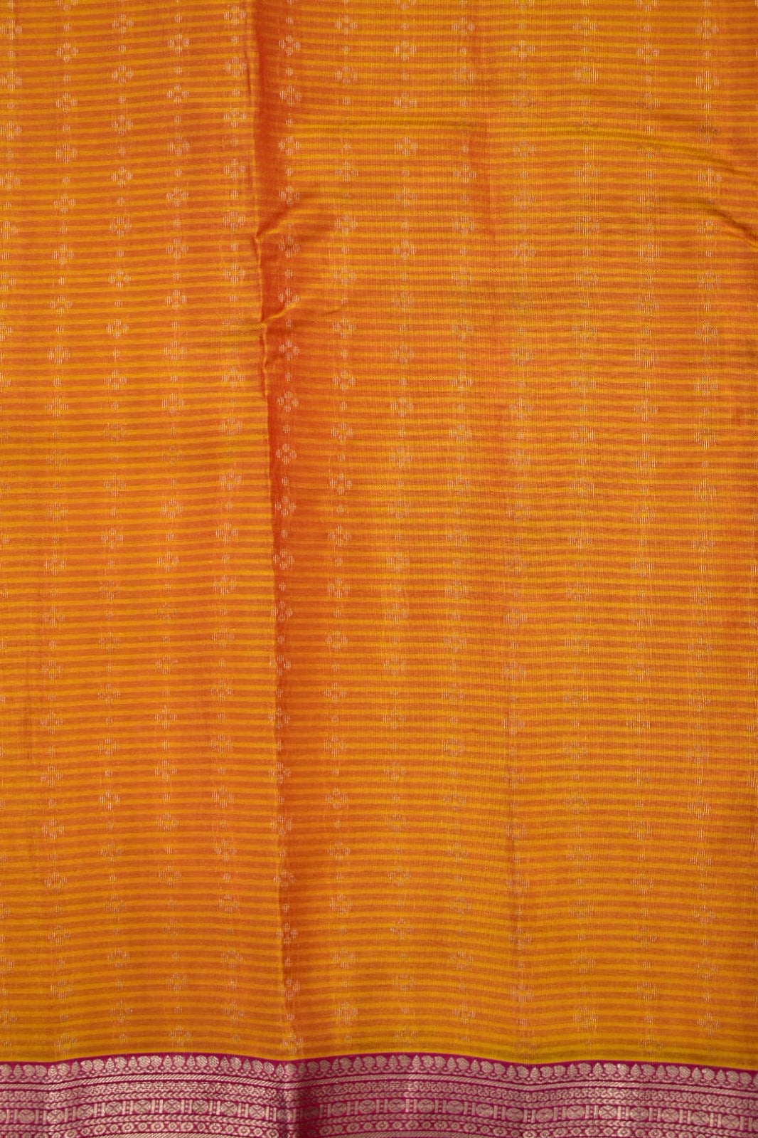 ORANGE- PURE KANJEEVARAM ORNI SILK SAREE