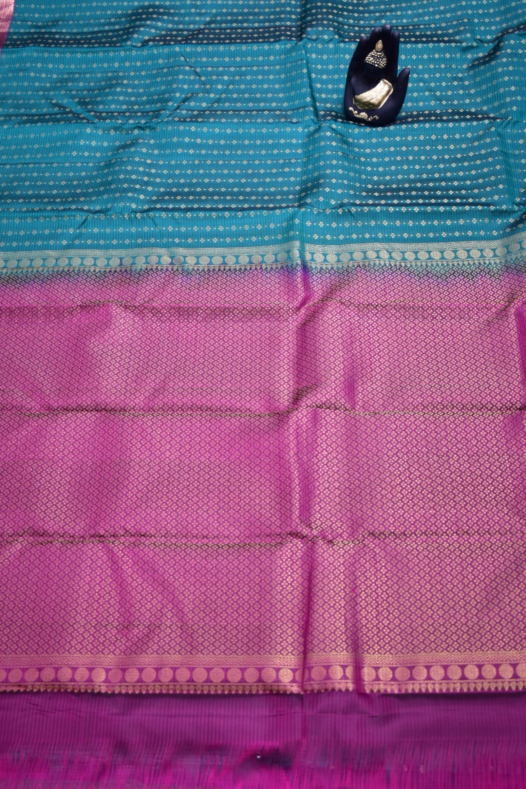 DARK GREEN- PURE KANJEEVARAM ARNI SILK SAREE