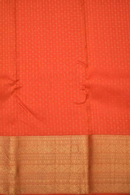 ORANGE- PURE KANJEEVARAM ARNI SILK SAREE
